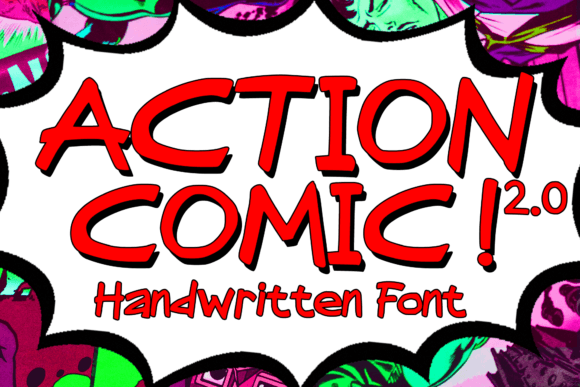 Action Comic 2.0 Font