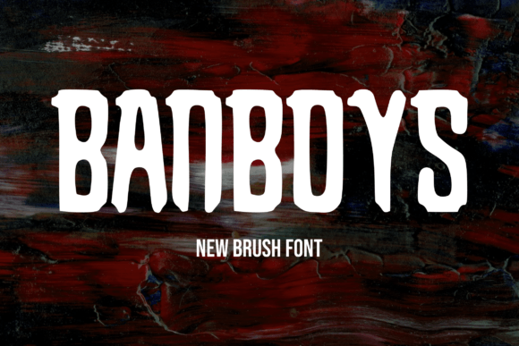 Banboys Display Font for Bold Campaign Headlines That Stop the Scroll