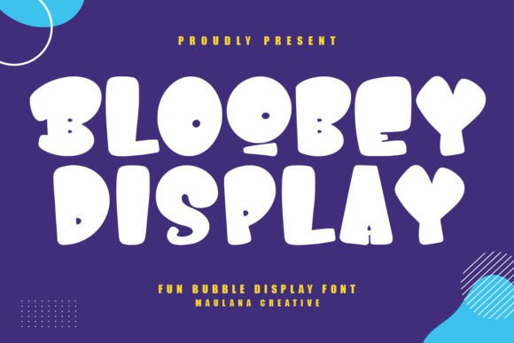 Bloobey Font for Whimsical Branding