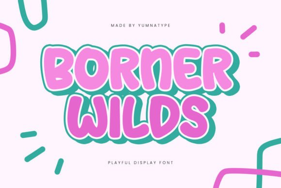 Borner Wilds Font for Bold Design