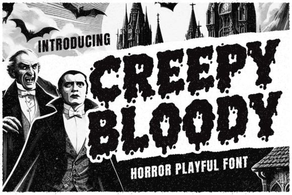 Creepy Bloody Font for Bold Branding
