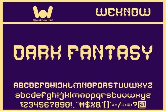 Dark Fantasy Font for Bold Branding
