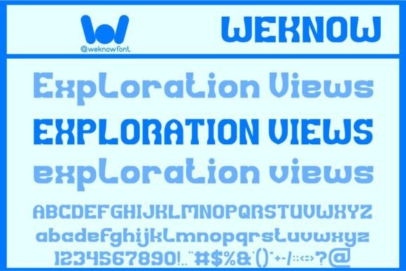 Exploration Views Font for Business Branding