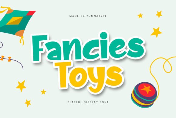 Fancies Toys Font for Creative Makers