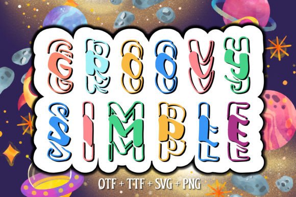 Groovy Simple Font