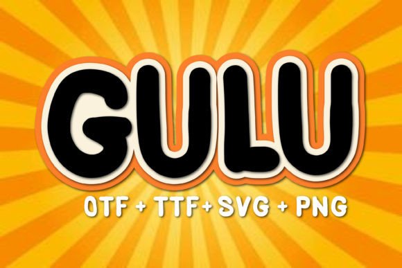 Gulu Font for Business Branding