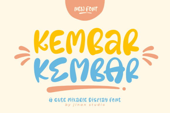 Kembar: A Whimsical Display Font