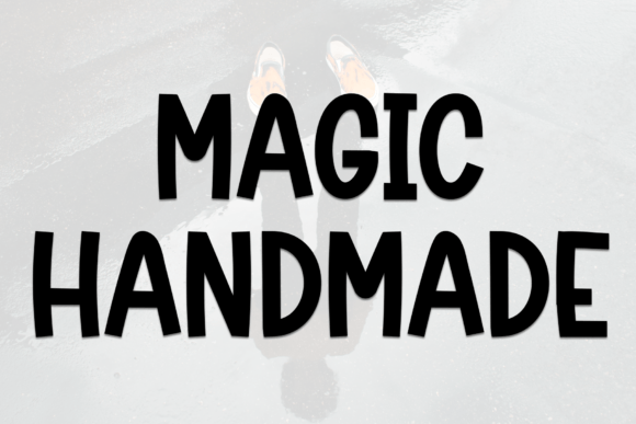 Magic Handmade: A Display Font for Campaign Visuals That Stand Out