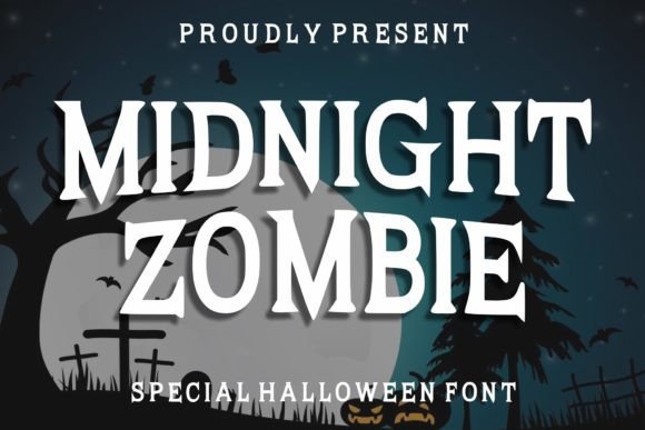 Midnight Zombie Display Font for Elegant Branding and Packaging