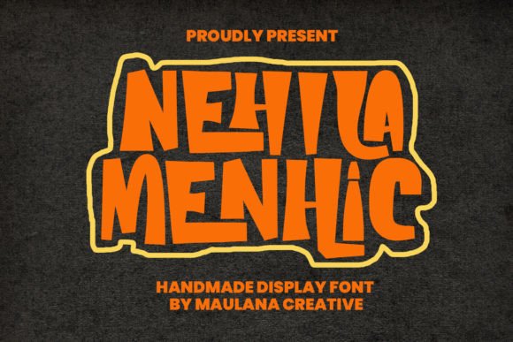 Nehila Menhic: A Playful Display Font for Creative Projects