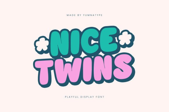 Nice Twins Font for Bold Web Design