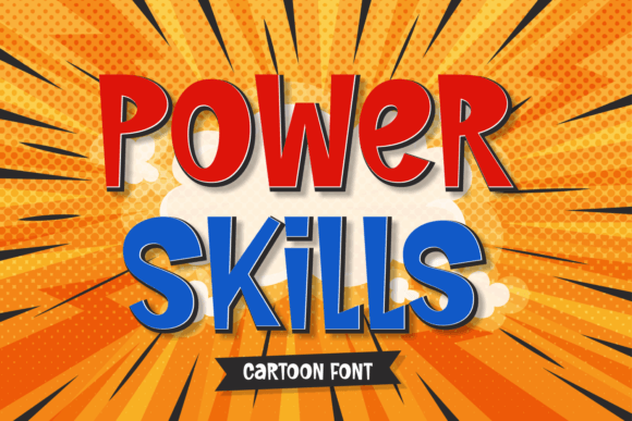 Power Skills: A Versatile Display Font for Branding