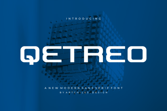 Qetreo: A Modern Font for Business Branding