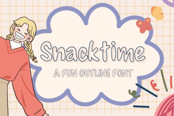 Snacktime Font for Playful Campaigns