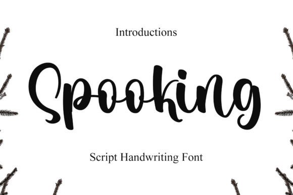 Spooking: A Refined Script Font for Sophisticated Web Design