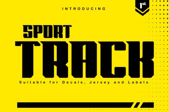 Sport Track Font for Bold Branding