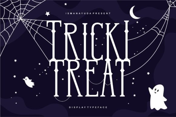 Testing Tricki Treat Display Font for a Boutique Landing Page